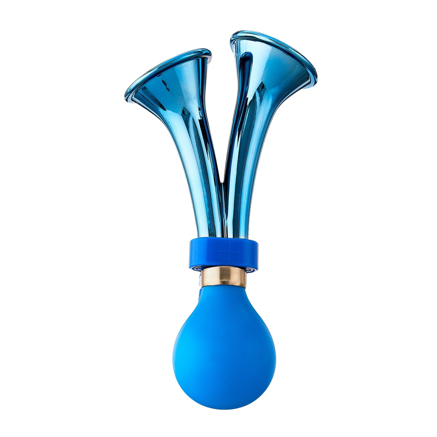 Concord Double Bicycle Horn, Blue