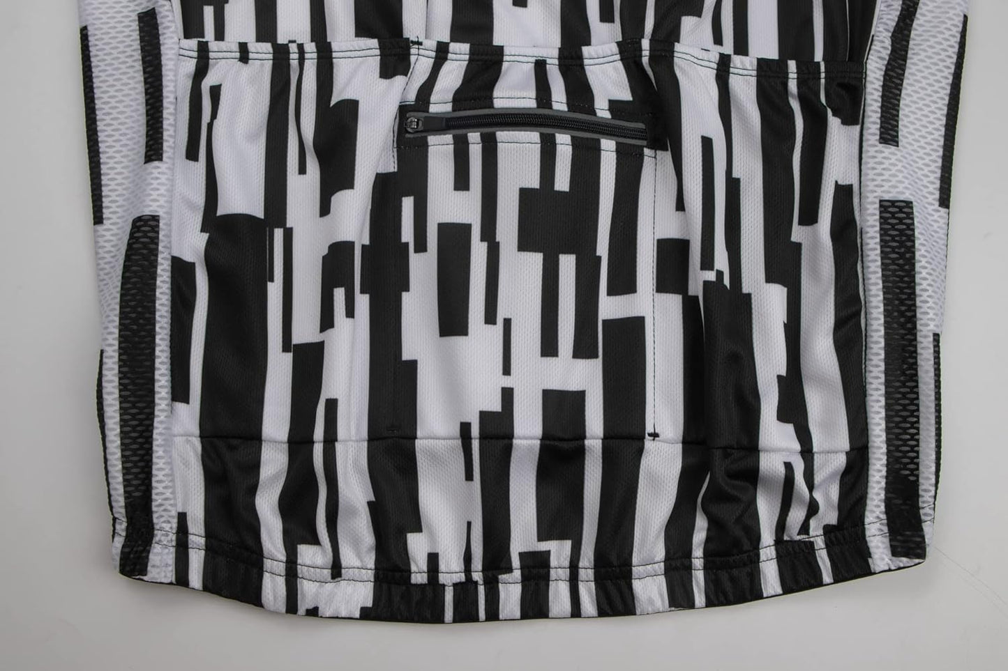 CR Long Sleeve Cycling Jersey Mens, 3+1 Zipper Pockets Bicycle Tops Quick Dry Breathable Biking Shirt