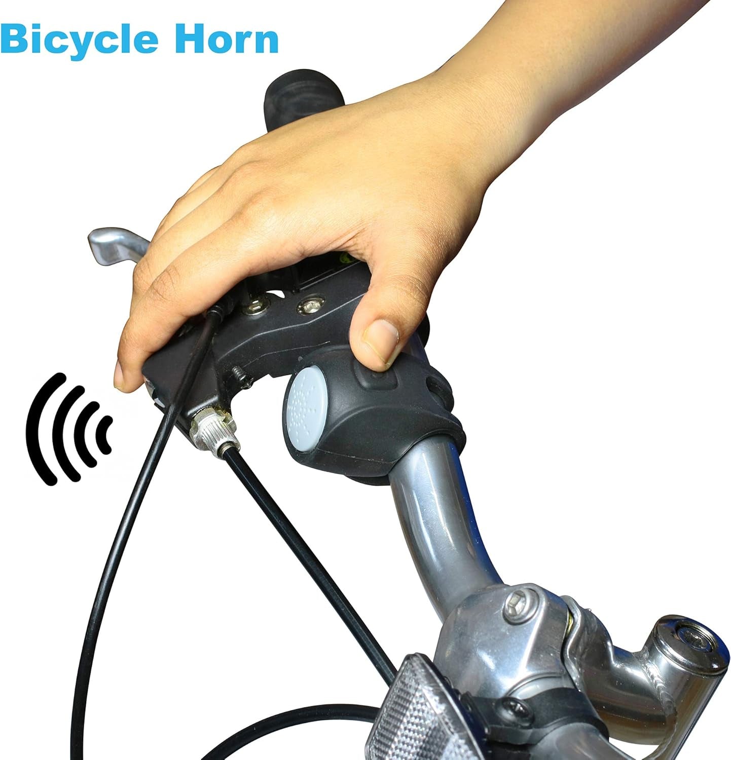 Electric Bike Horn - 95DB Waterproof Bicycle Bell for Mountain and Road Bikes Scooters Handlebar, Cycling Bell for Adults and Kids Bikes