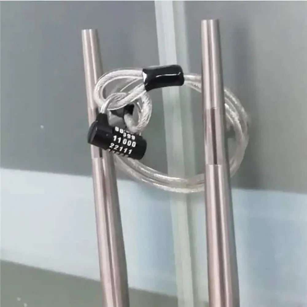 1.2M Bike Lock-Anti-Theft Security Cable Chain for Cycling,Motorcycle,Helmet Protection Bicycle Accessories