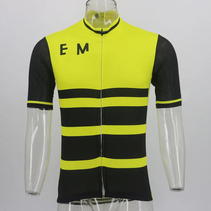 Retro Cycling Jersey Ropa Ciclismo Men Short Sleeve Bike Wear Jersey Summer Classic Cycling Clothing