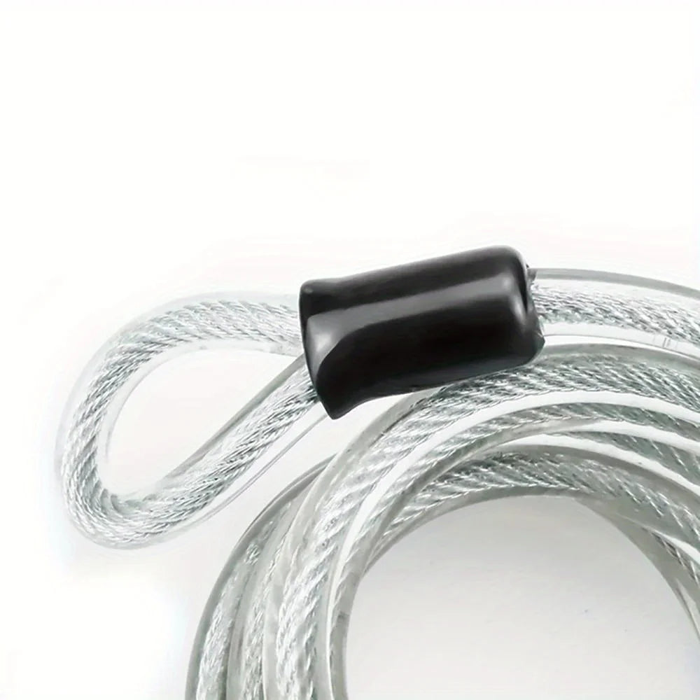 1.2M Bike Lock-Anti-Theft Security Cable Chain for Cycling,Motorcycle,Helmet Protection Bicycle Accessories