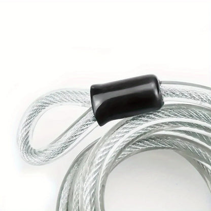 1.2M Bike Lock-Anti-Theft Security Cable Chain for Cycling,Motorcycle,Helmet Protection Bicycle Accessories