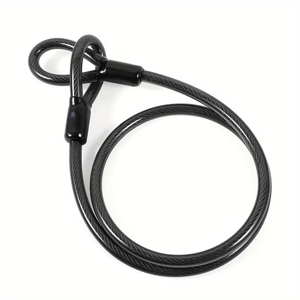1.2M Bike Lock-Anti-Theft Security Cable Chain for Cycling,Motorcycle,Helmet Protection Bicycle Accessories