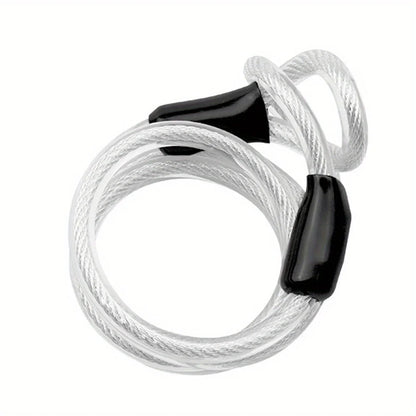 1.2M Bike Lock-Anti-Theft Security Cable Chain for Cycling,Motorcycle,Helmet Protection Bicycle Accessories