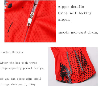 Womens Cycling Jersey Sets Sports Breathable Padded Cycling Clothing Cycling Wear Summer Girl Pink M