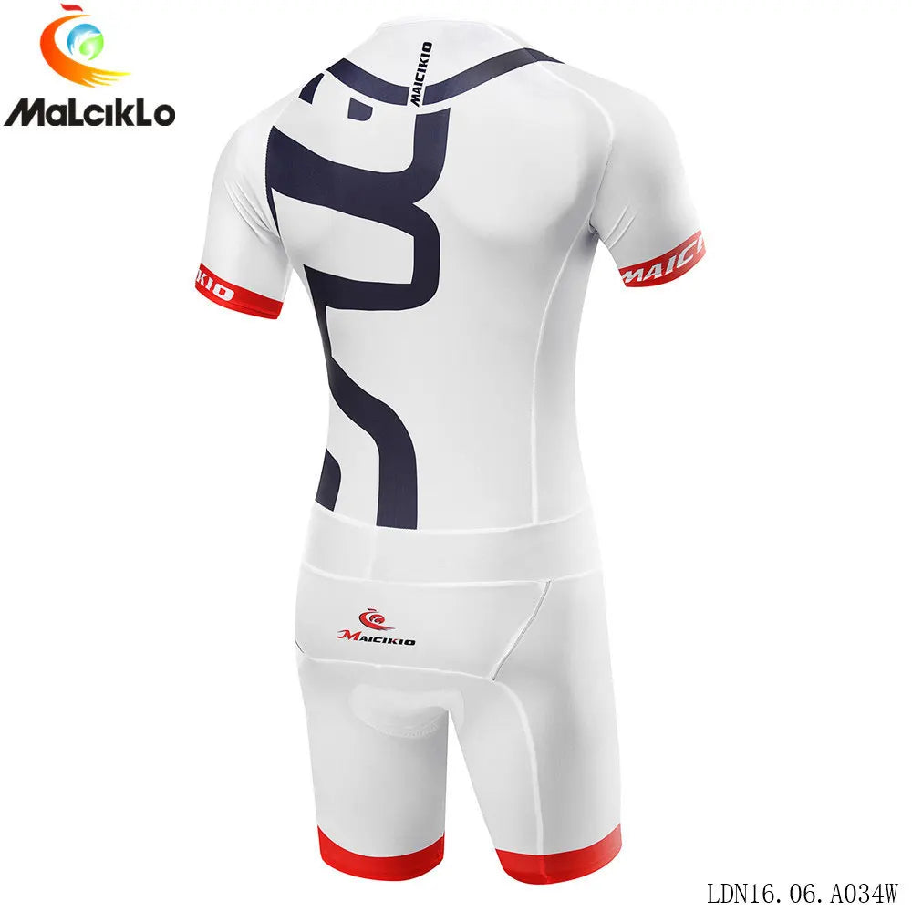 Triathlon Cycling Jersey 2024 Pro Team MTB Bike Jersey Men Running Swimming Cycling Clothing Ropa Ciclismo Cycling Clothing Suit