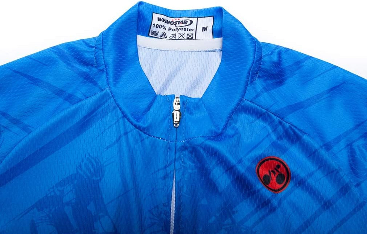 Cycling Jersey Mens Tops Racing Cycling Clothing Short Sleeve Bike Shirt