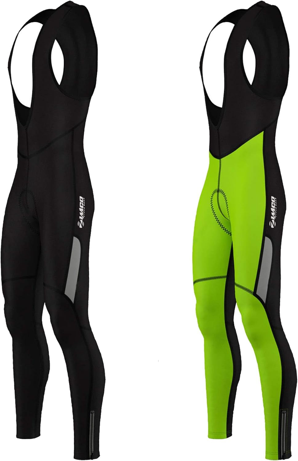 Zimco Men Cycling Bib Tight Windproof Thermal Bicycle Bib Pant Padded