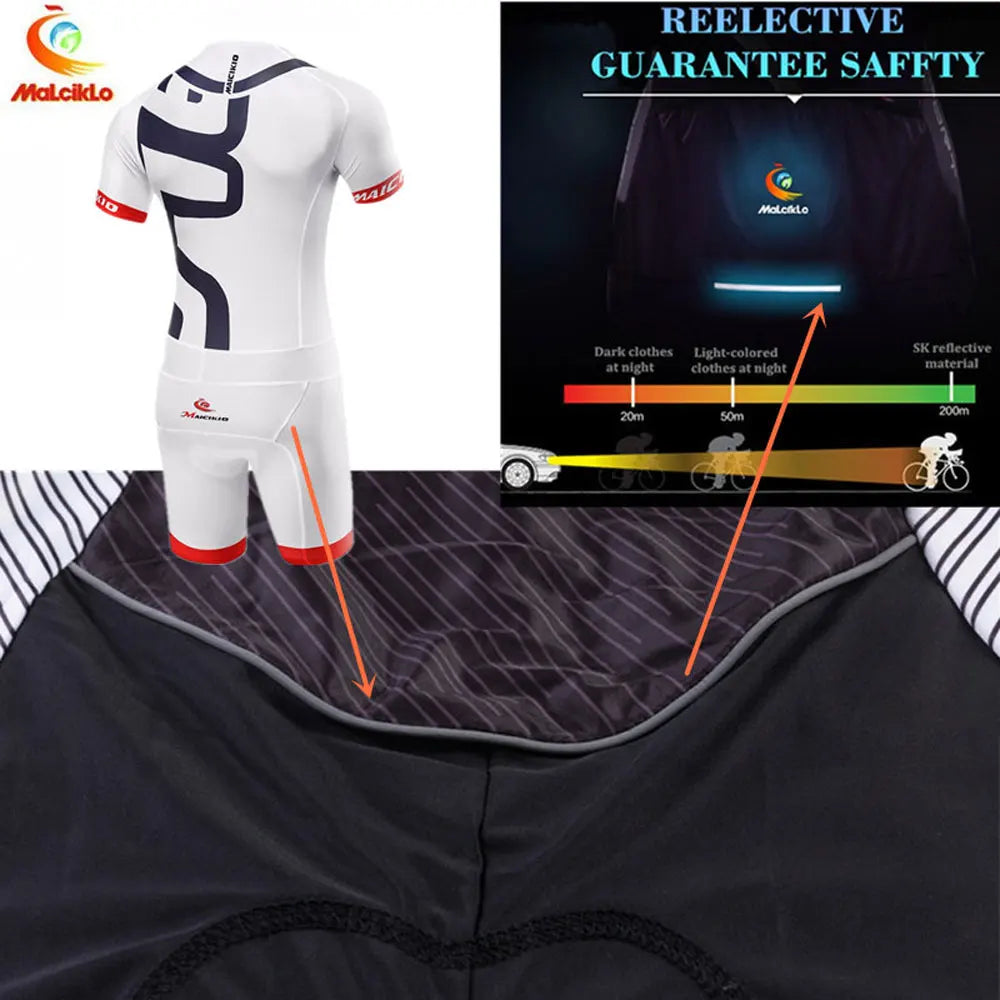 Triathlon Cycling Jersey 2024 Pro Team MTB Bike Jersey Men Running Swimming Cycling Clothing Ropa Ciclismo Cycling Clothing Suit