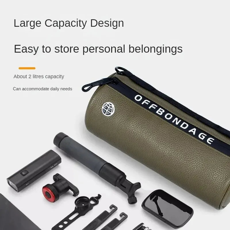 Bicycle Front Bag Waterproof Handlebar Bag Portable Multifunctional Shoulder Bag Bike Bag Bicycle Accessories