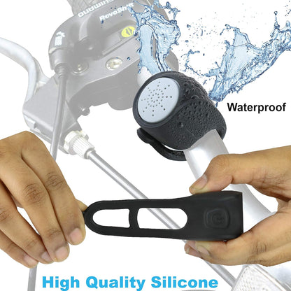 Electric Bike Horn - 95DB Waterproof Bicycle Bell for Mountain and Road Bikes Scooters Handlebar, Cycling Bell for Adults and Kids Bikes