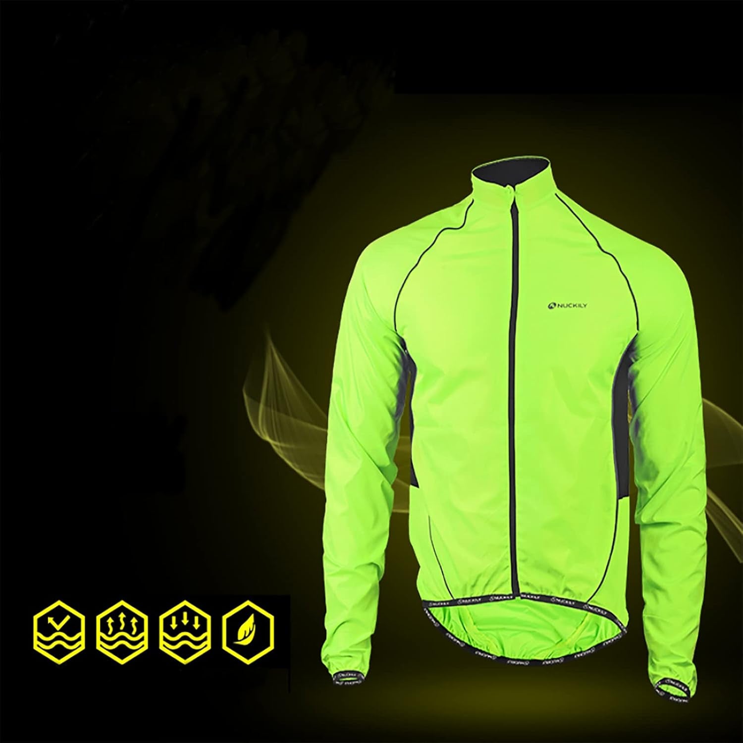 Men'S Long Sleeve Cycling Jacket Spor Mountain Bike MTB Road Bike Cycling Clothing