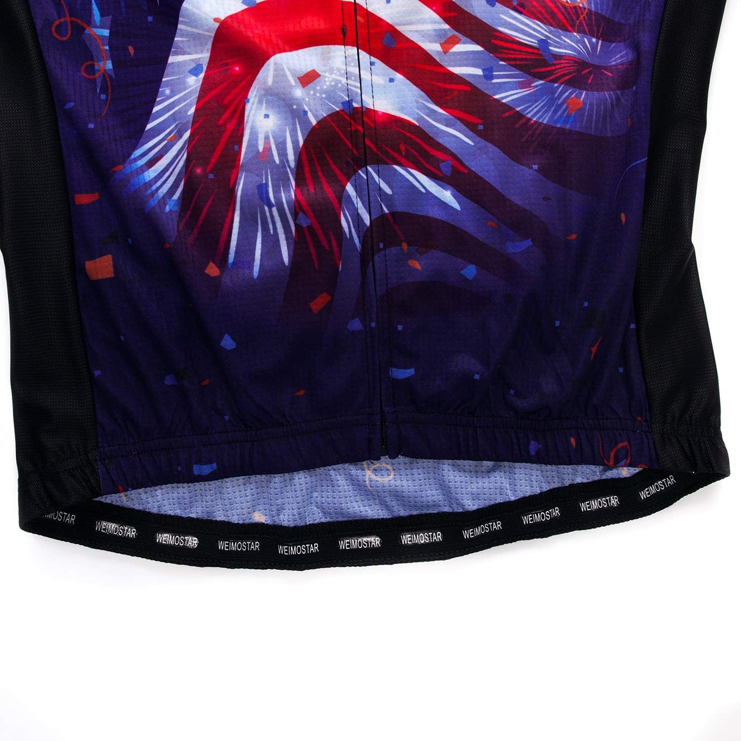 Mens Cycling Jersey Short Sleeves Mountain Bike Shirt MTB Top Zipper Pocket Reflective Skull